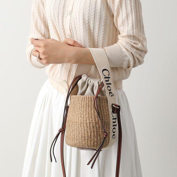 Chloe（クロエ） ハンドバッグ WOODY スモールバスケット SMALL BASKET