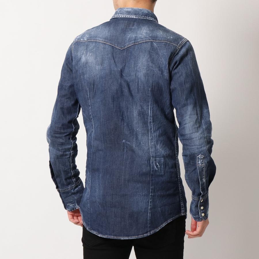 DSQUARED2 ディースクエアード デニムシャツ Classic Western Shirt 