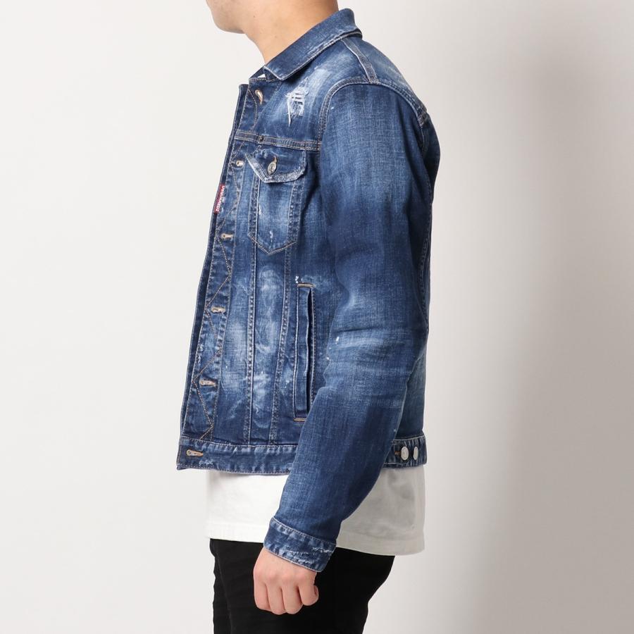 DSQUARED2 ディースクエアード デニムジャケット S79AM0033 DSQUARED2 ディースクエアード デニムジャケット S79AM0033