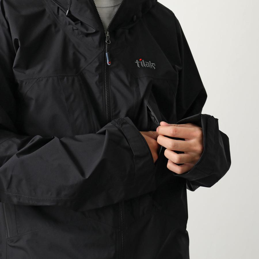 Tilak ティラック ジャケット Stinger Paclite PLUS スティンガー メンズ フーテッド ブルゾン ロゴ刺繍 GORE-TEX ナイロン 防水 耐久 防風 カラー3色の画像