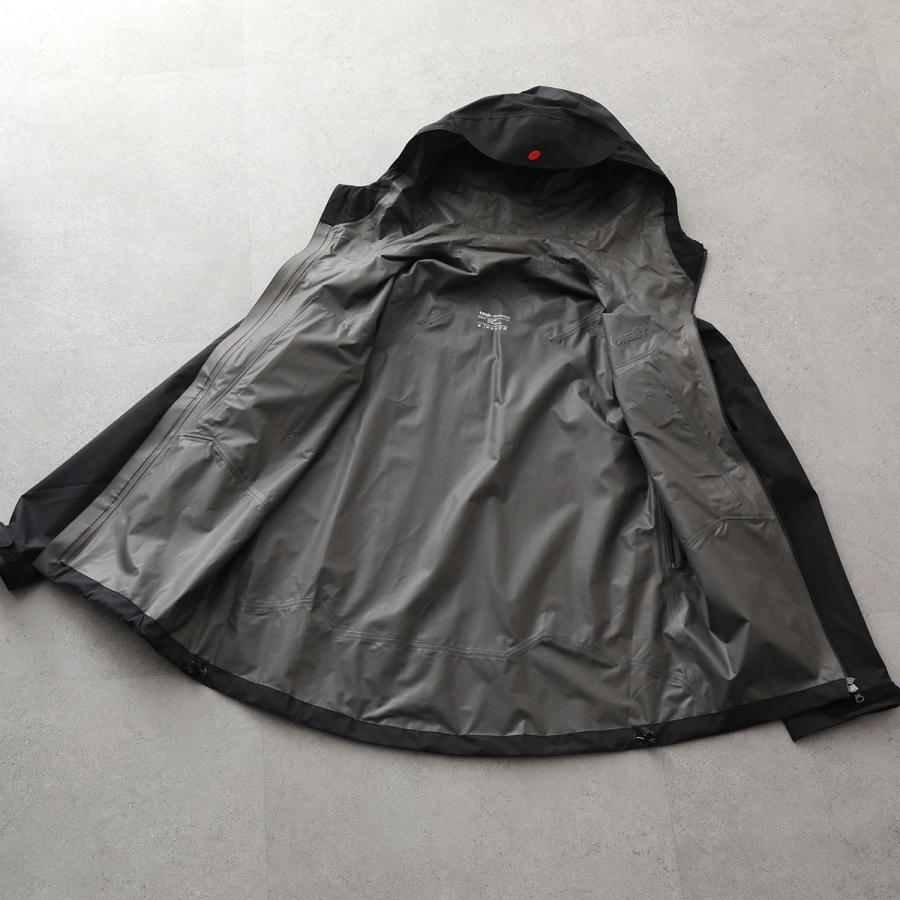 Tilak ティラック ジャケット Stinger Paclite PLUS スティンガー メンズ フーテッド ブルゾン ロゴ刺繍 GORE-TEX ナイロン 防水 耐久 防風 カラー3色の画像