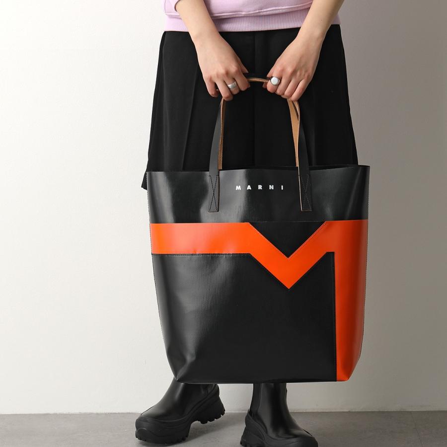 MARNI マルニ トートバッグ SHMQ0035A0 P3572 レディース PVC TRIBECA 