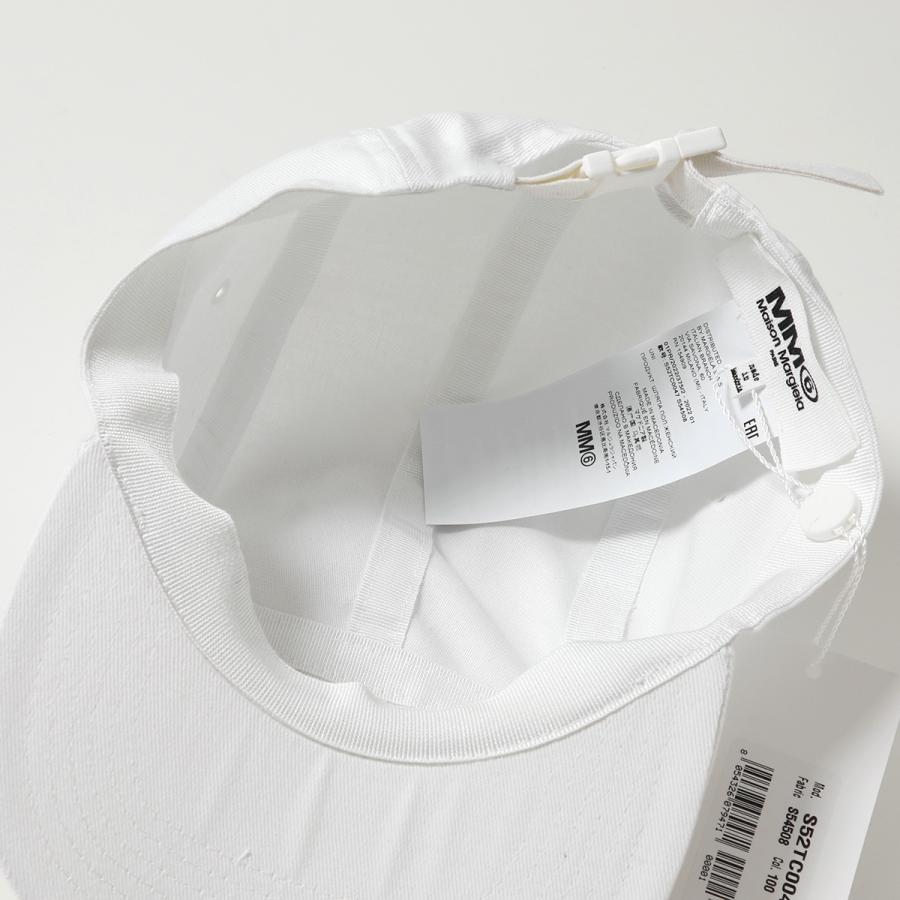 MM6 エムエムシックス 帽子 キャップ ホワイト 白 ロゴ MM6 エムエムシックス 帽子 キャップ ホワイト 白 ロゴ
