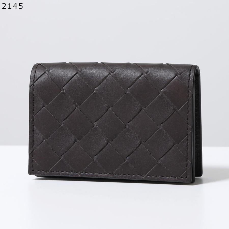 【美品】 ボッテガヴェネタ イントレチャート カードケース レザーe5 BOTTEGA VENETA（ボッテガ・ヴェネタ） カードケース 605720 VCPQ3
