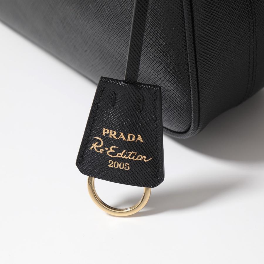 PRADA プラダ ショルダーバッグ Re Edition 2005 エディション 1BH204 NZV レディース サフィアーノレザー ミニポーチ付き ハンドバッグ 鞄 F0632/NERO1｜s-musee｜12