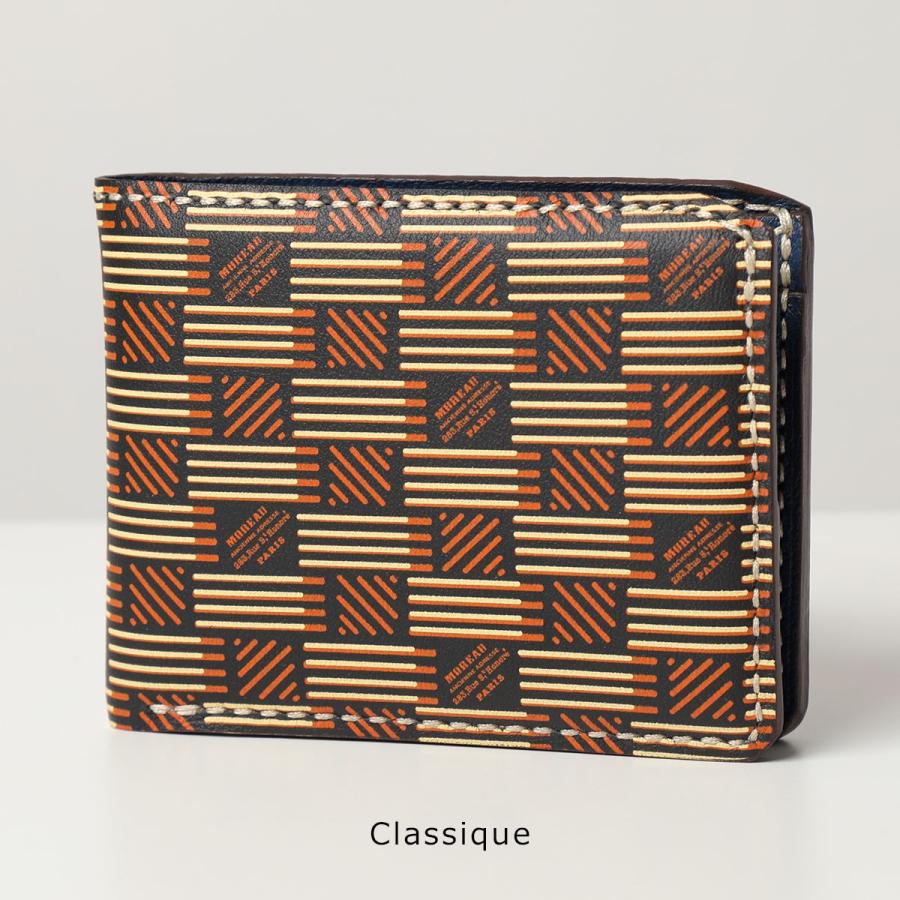 MOREAU PARIS モローパリ 二つ折り財布 PW3C02IOVOSTST メンズ レザー