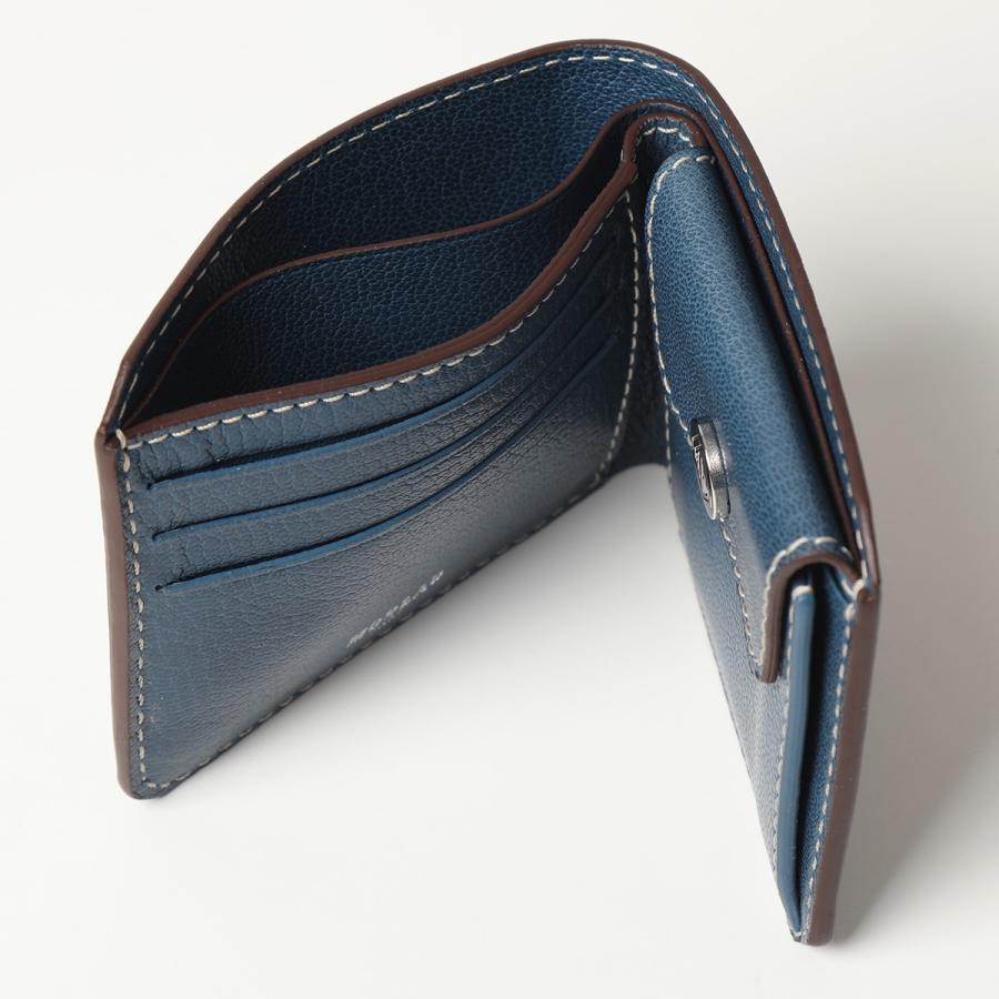MOREAU PARIS モローパリ 二つ折り財布 PW3C03IOVOSTSTBE メンズ