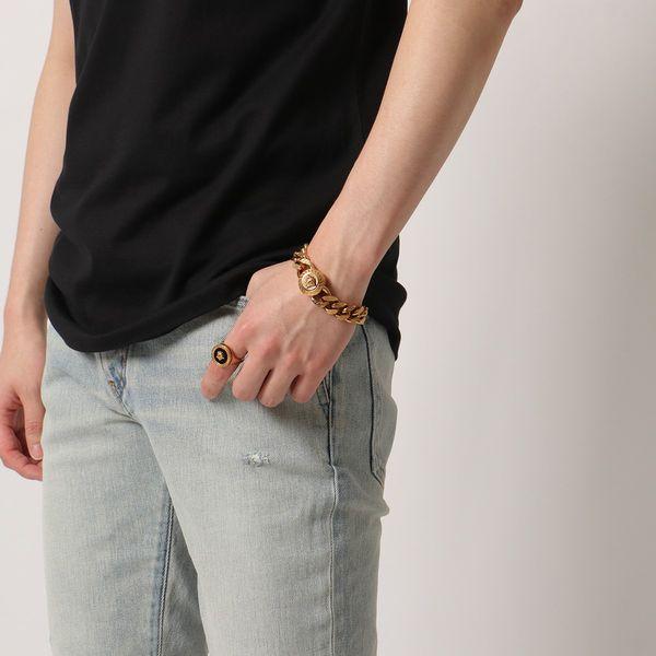 VERSACE ヴェルサーチ リング DG57285 DJMR メンズ メドゥーサ