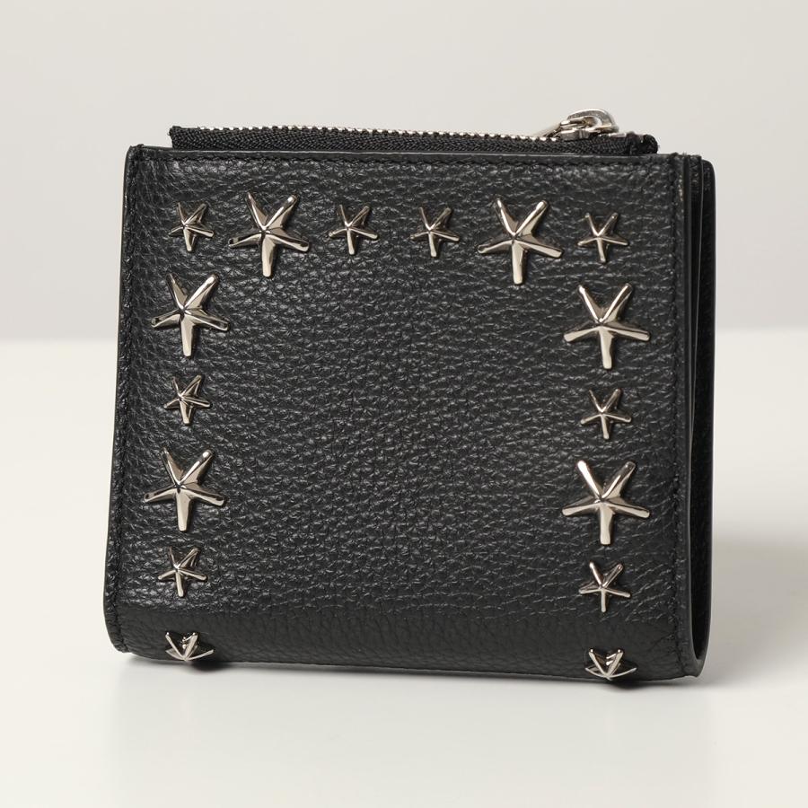Jimmy Choo ジミーチュウ 二つ折り財布 HANNI UUF レディース レザー 