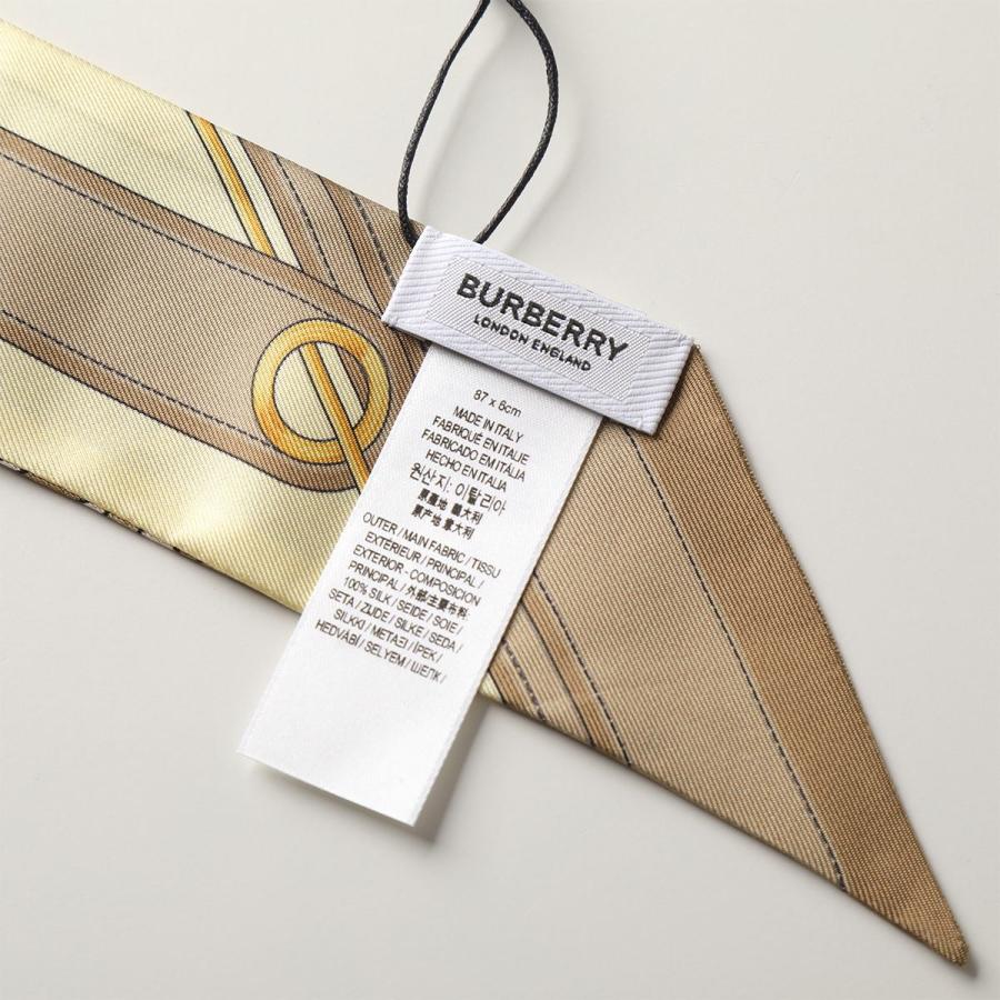 BURBERRY バーバリー スキニースカーフ SS BLE MONO SLK RBN BURBERRY バーバリー スキニースカーフ SS BLE MONO SLK RBN
