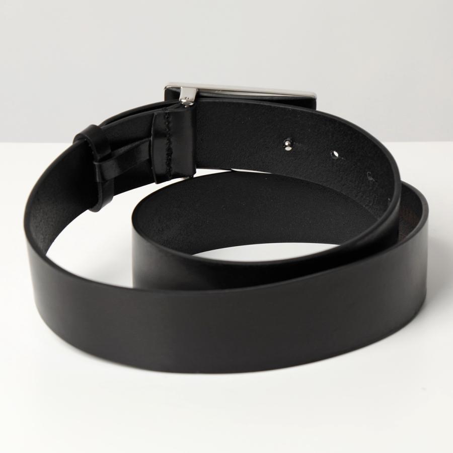 DSQUARED2 ディースクエアード ベルト Icon Plaque Leather Belt アイコン BEM0326 12900001 メンズ レザー ロゴバックル M436/BLACK＋BLACK｜s-musee｜04