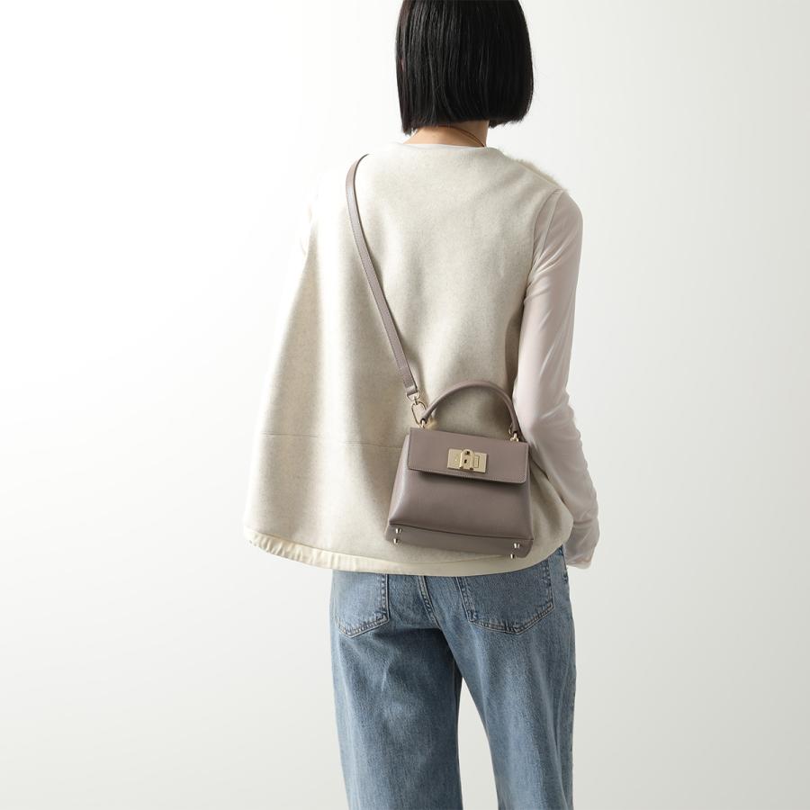Furla フルラ ハンドバッグ 1927 MINI TOP HANDLE WB00109 ARE000 レディース レザー ショルダーバッグ クロスボディ 鞄 カラー8色の画像