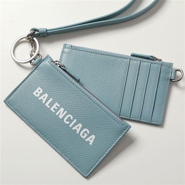 BALENCIAGA バレンシアガ コイン&カードケース 594548 1IZI3 レディース メンズ レザー ロゴ フラグメントケース