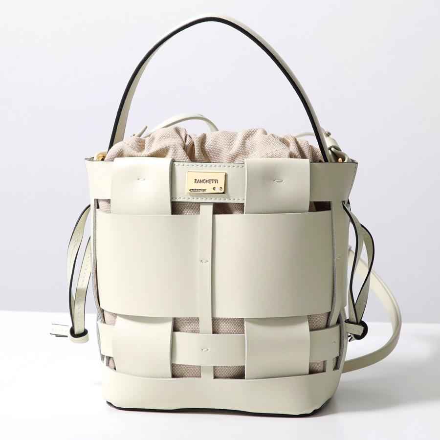 すみすみ 超美品 zanchetti woven bucket small Zanchetti（ザンケッティ） ショルダーバッグ WOVEN BUCKET SMALL