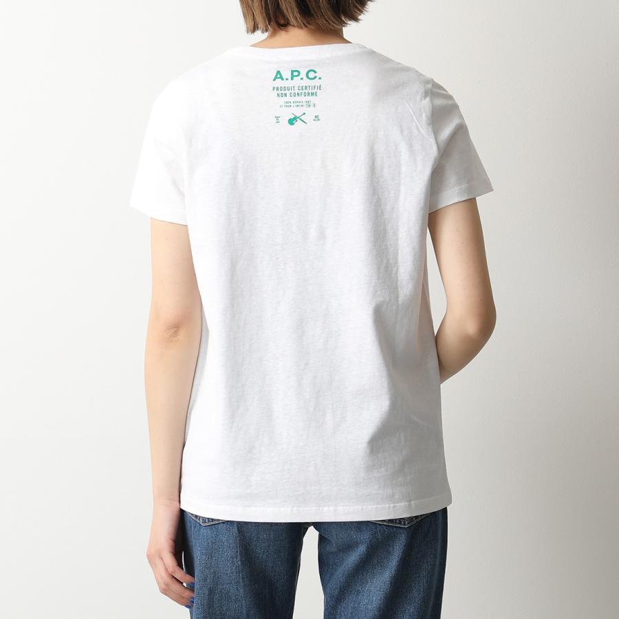 APC アーペーセーLeanne Tシャツ白 S 