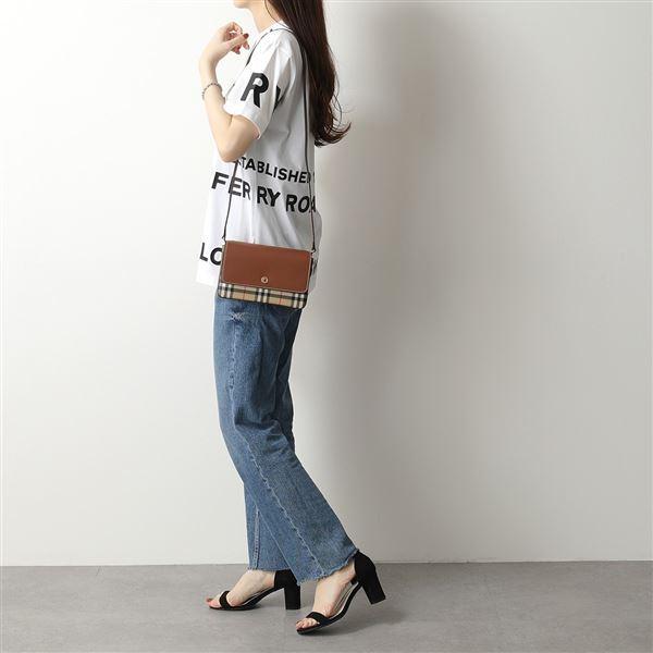 BURBERRY バーバリー ショルダーバッグ 8049244 レディース レザー×PVC 