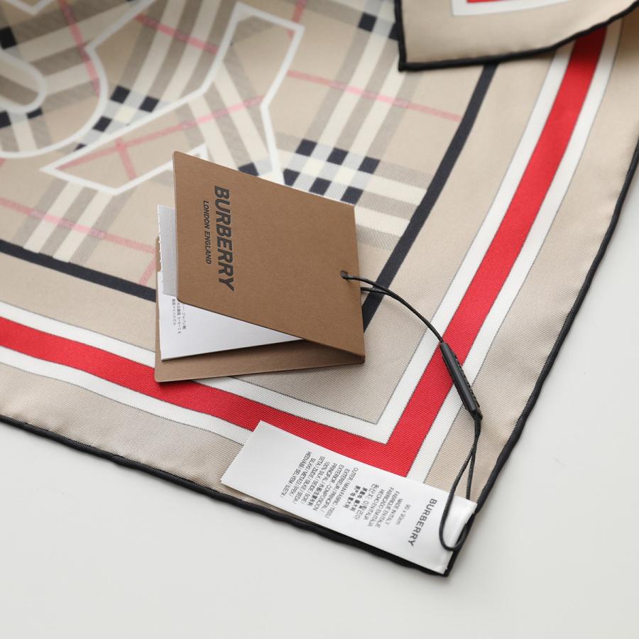 BURBERRY バーバリー ストール 8039564 レディース 90×90 シルク