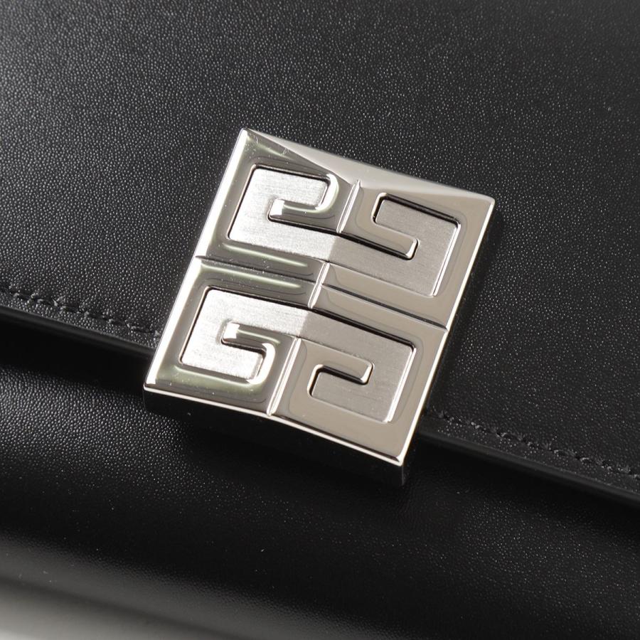 GIVENCHY(ジバンシー) 3つ折り財布美品  4G TRIFOLD WALLET BB60JCB15S 001 黒 レザー GIVENCHY（ジバンシィ） 三つ折り財布 4G TRIFOLD BB60JCB15S