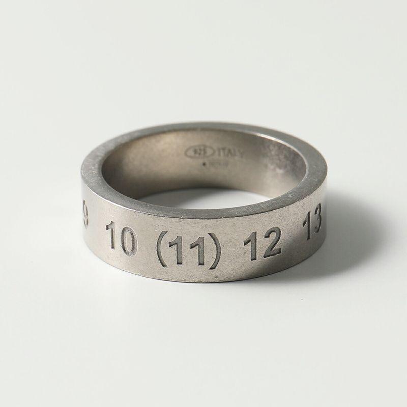 Maison Margiela シルバーリング SMLU00008 Maison Margiela（メゾンマルジェラ） マルジェラ リング SI8UQ0003