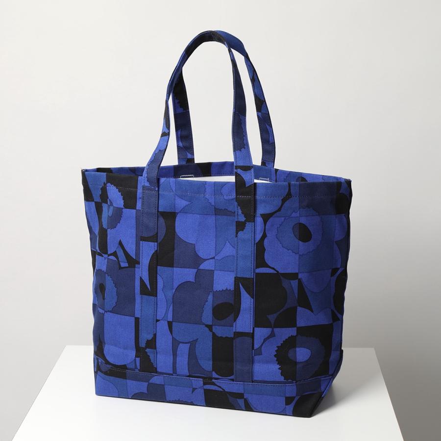 marimekko マリメッコ トートバッグ PERUSKASSI RUUTU-UNIKKO