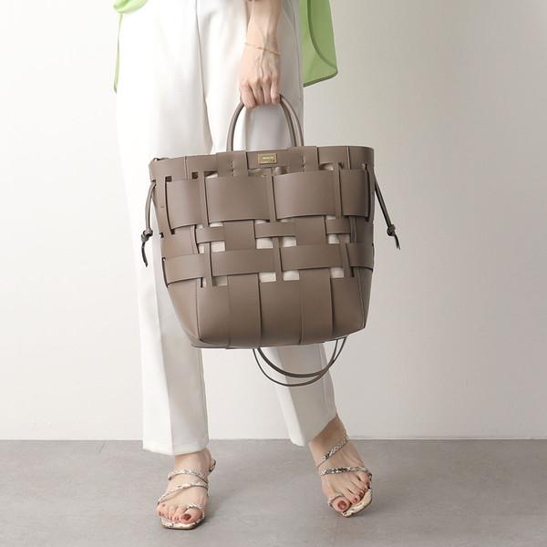 Zanchetti ZANCHETTI ザンケッティ トートバッグ WOVEN SHOPPER WSHO  