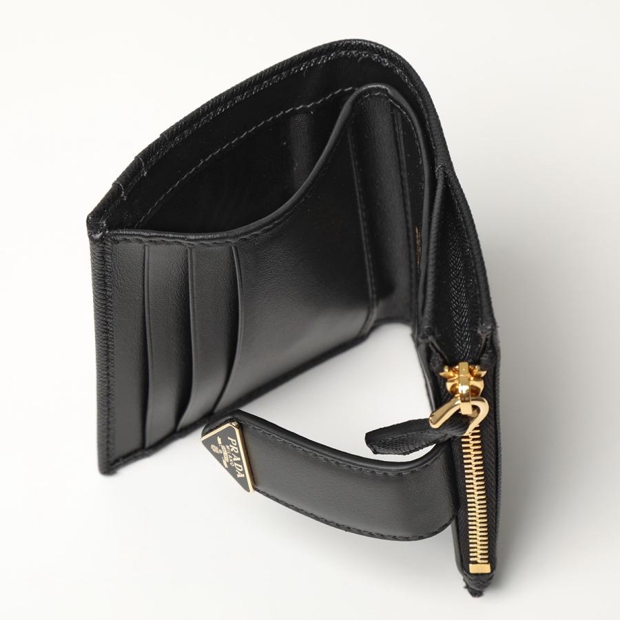 PRADA プラダ 二つ折り財布 1ML047 2DYG レディース レザー ミニ