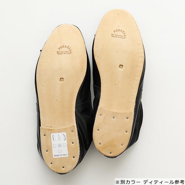 E.PORSELLI PORSELLI ポルセリ バレエシューズ BALLERINE PELLE