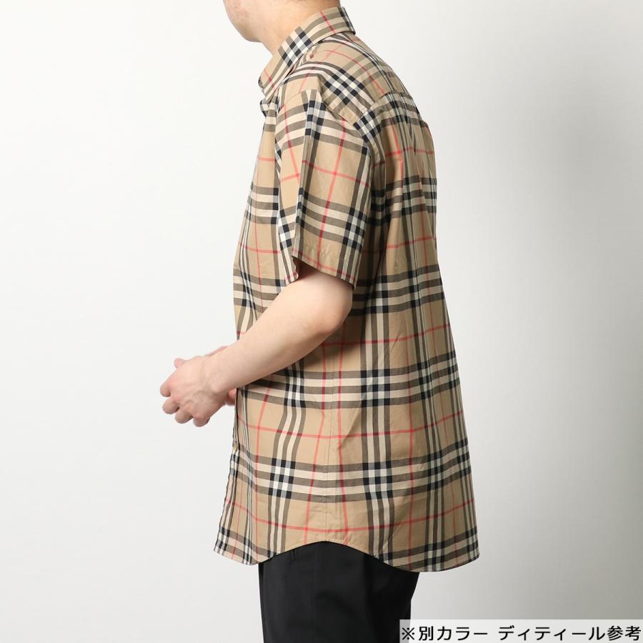 BURBERRY バーバリー シャツ 8020872 メンズ コットン チェック 半袖 