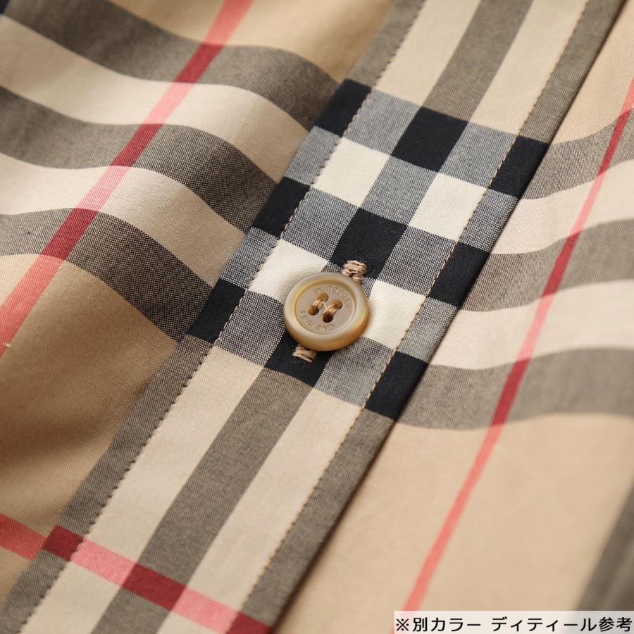 BURBERRY バーバリー シャツ 8020872 メンズ コットン チェック 半袖 