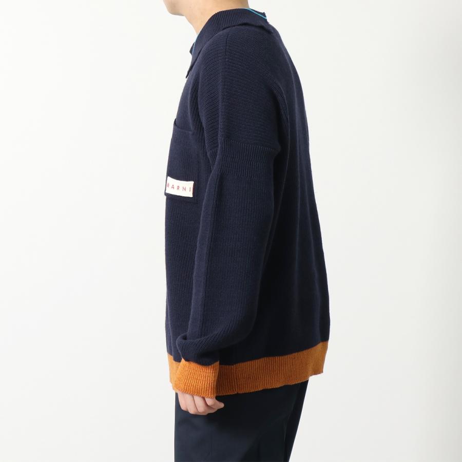 MARNI マルニ ニット GCMG0246Q0 UFC316 メンズ ダメージ加工 MARNI マルニ ニット GCMG0246Q0 UFC316 メンズ ダメージ加工