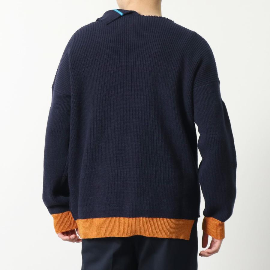 MARNI マルニ ニット GCMG0246Q0 UFC316 メンズ ダメージ加工 MARNI マルニ ニット GCMG0246Q0 UFC316 メンズ ダメージ加工
