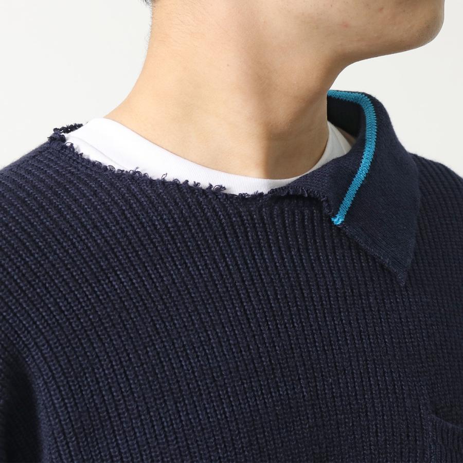 MARNI マルニ ニット GCMG0246Q0 UFC316 メンズ ダメージ加工 MARNI マルニ ニット GCMG0246Q0 UFC316 メンズ ダメージ加工