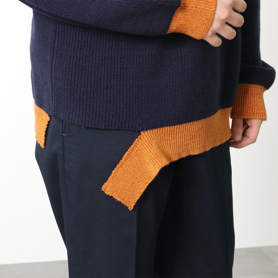 MARNI マルニ ニット GCMG0246Q0 UFC316 メンズ ダメージ加工 MARNI マルニ ニット GCMG0246Q0 UFC316 メンズ ダメージ加工