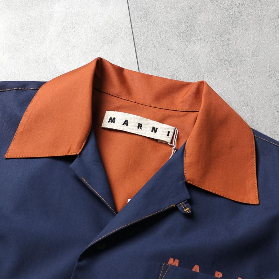 MARNI マルニ シャツ CUMU0213P2 USCS57 メンズ コットンポプリン 