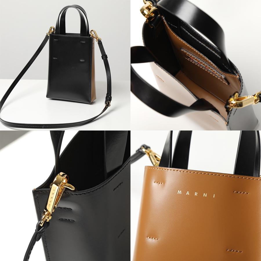 MARNI マルニ ショルダーバッグ MUSEO BAG NANO ミュゼオ ナノ SHMP0050Y0 SHMP0050Y3 LV639 レディース レザー ハンドバッグ トートバッグ 鞄  カラー9色｜s-musee｜29