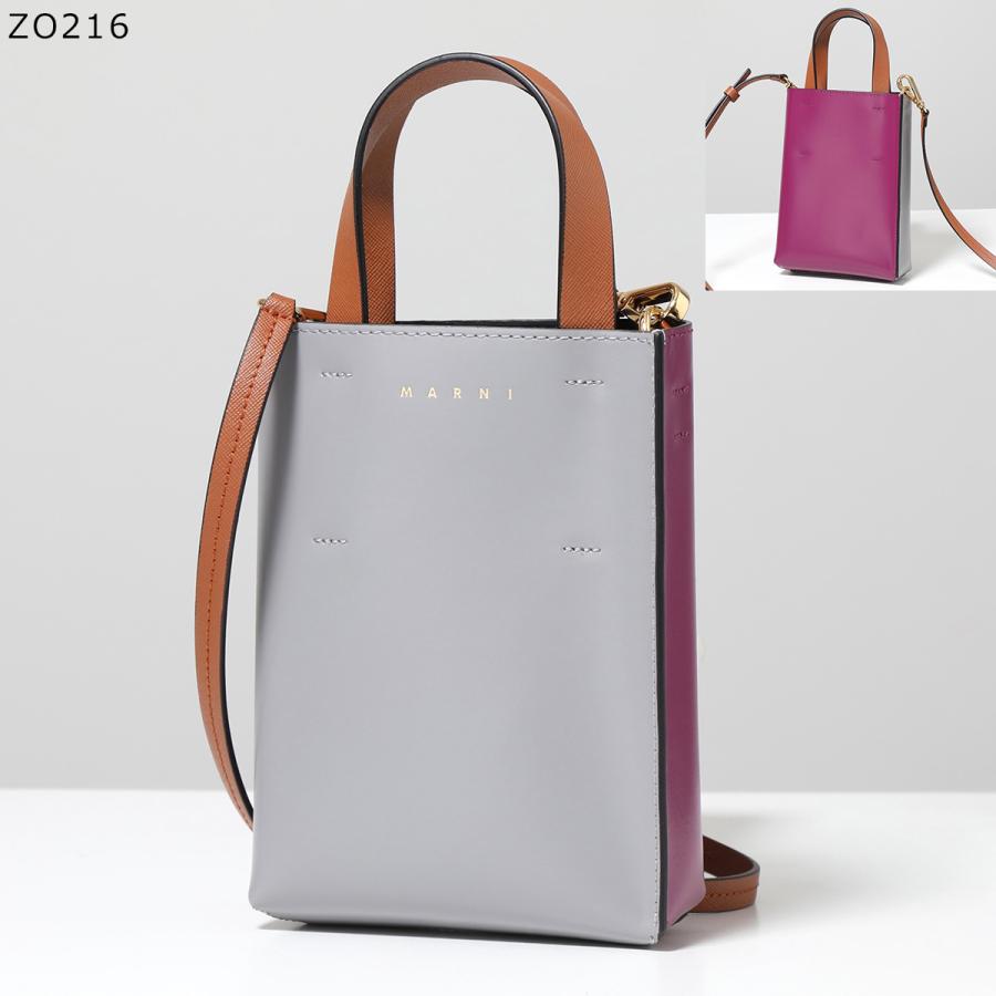 MARNI マルニ ショルダーバッグ MUSEO BAG NANO ミュゼオ ナノ SHMP0050Y0 SHMP0050Y3 LV639 レディース レザー ハンドバッグ トートバッグ 鞄  カラー9色｜s-musee｜19