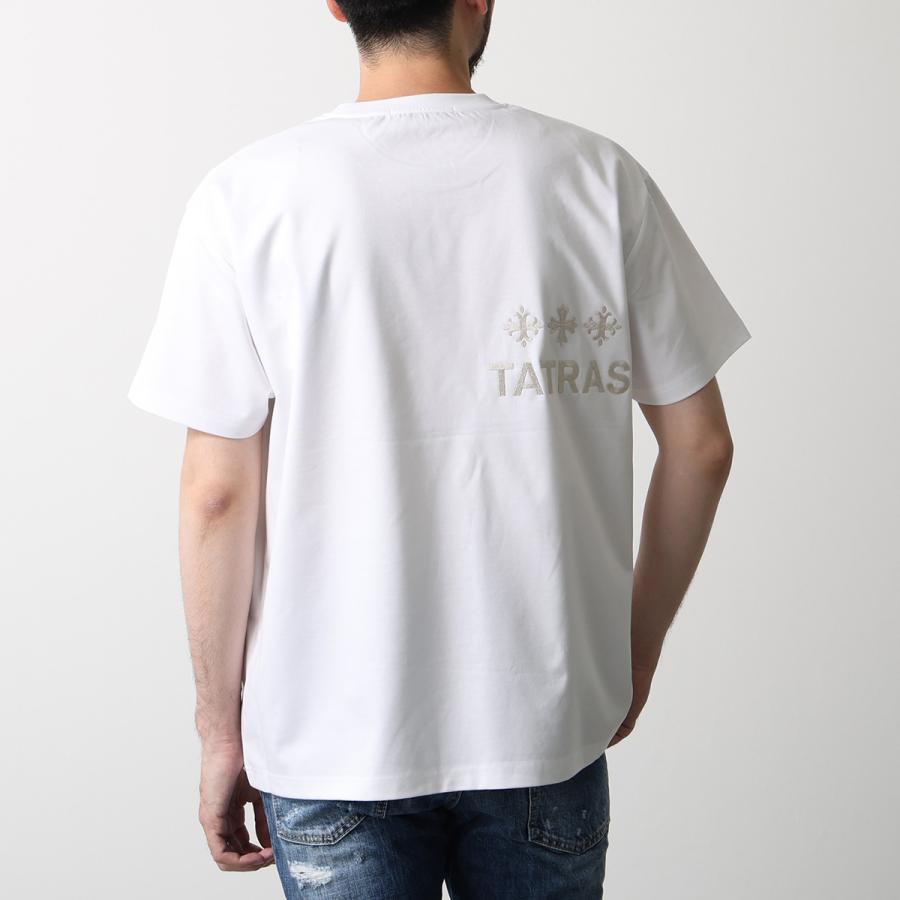 人気☆TATRAS NUNKI ロゴ半袖Tシャツ ホワイト XL TATRAS（タトラス） Tシャツ NUNKI ヌンキ MCKZ0378083588 メンズ 半袖