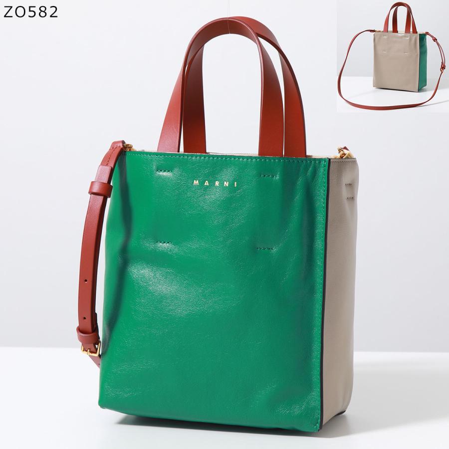 MARNI マルニ ショルダーバッグ MUSEO SOFT MINI ミュゼオ ソフト SHMP0040Q0 P2644 レディース レザー ハンドバッグ バケットバッグ 鞄  カラー6色｜s-musee｜19