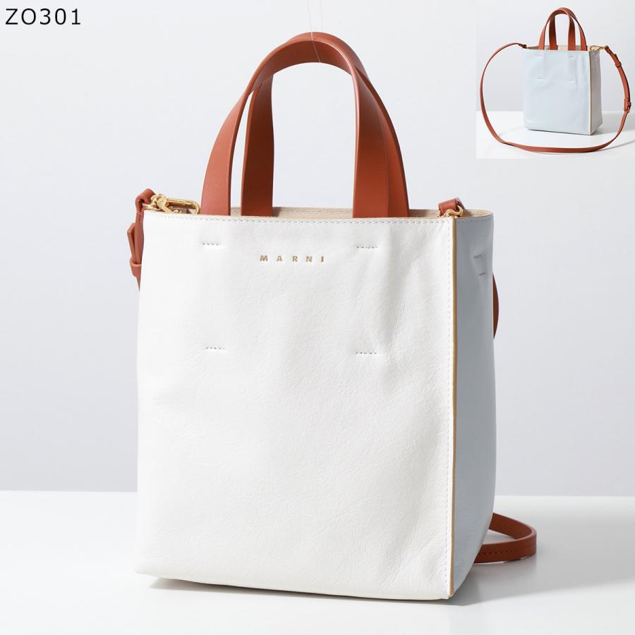 MARNI マルニ ショルダーバッグ MUSEO SOFT MINI ミュゼオ ソフト SHMP0040Q0 P2644 レディース レザー ハンドバッグ バケットバッグ 鞄  カラー6色｜s-musee｜15