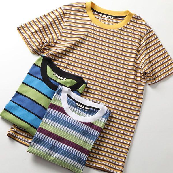 MARNI マルニ Tシャツ【3枚セット】HUMU0151EX UTC099 メンズ 半袖 