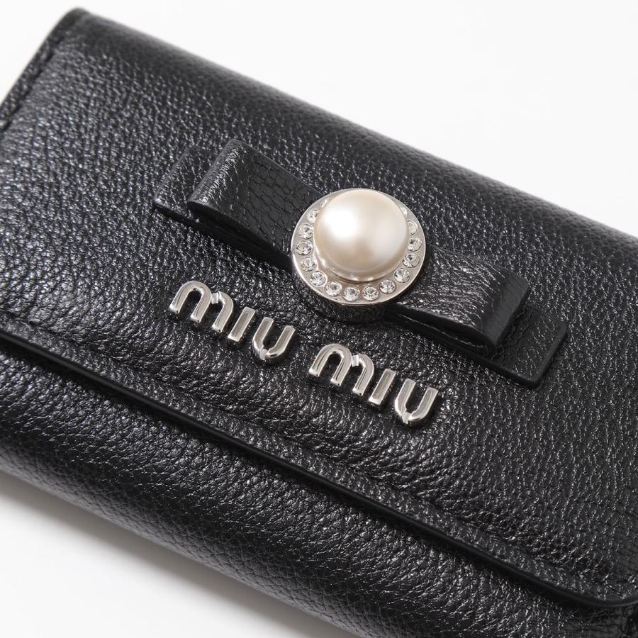 miu MIUMIU ミュウミュウ キーケース 5PG222 2F3R レディース miu MIUMIU ミュウミュウ キーケース 5PG222 2F3R レディース