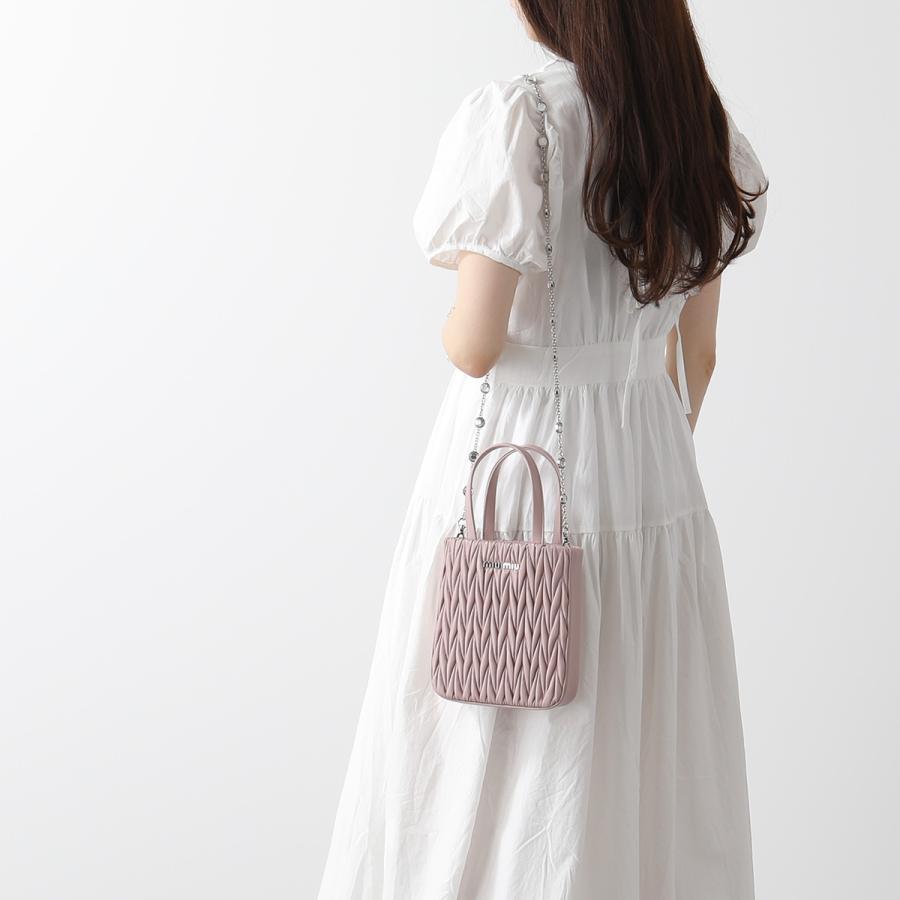 miu miu（ミュウミュウ） ハンドバッグ MATELASSE マテラッセ 5BA220