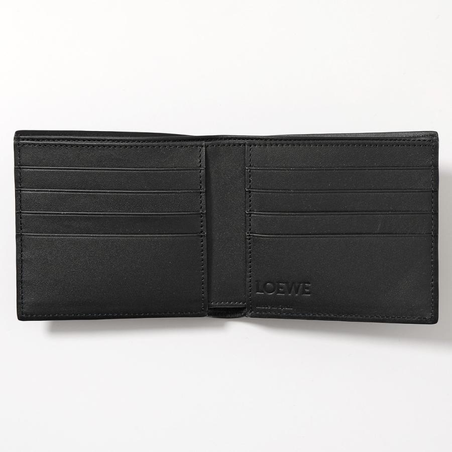 LOEWE ロエベ 二つ折り財布 C314302X01 メンズ レザー 切替 ロゴ