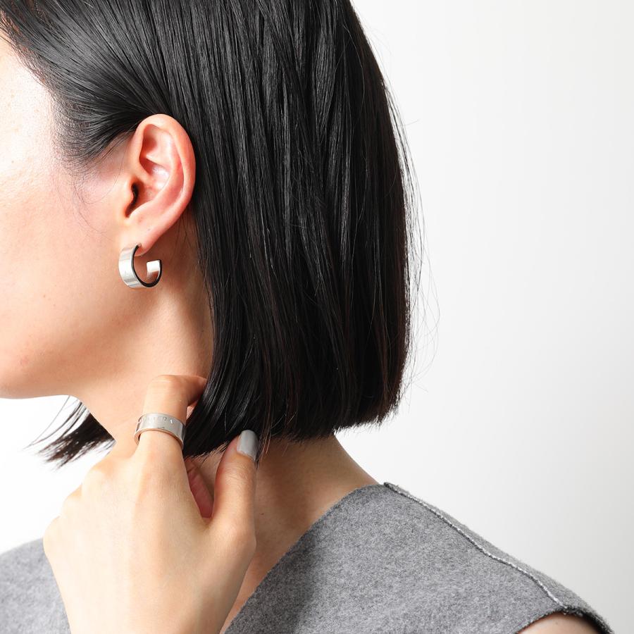 MAISON MARGIELA メゾンマルジェラ ピアス 片耳 MAISON MARGIELA メゾンマルジェラ ピアス 片耳用 ロゴピアス ゴールド