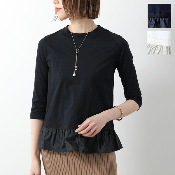 HERNO ヘルノ カットソー JG000153D 52006 レディース 七分袖 Tシャツ  