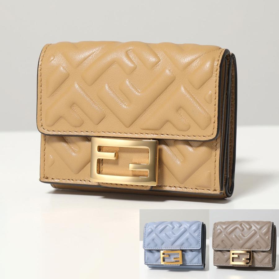 FENDI フェンディ 三つ折り財布 Baguette バゲット 8M0395 AAJD FENDI フェンディ 三つ折り財布 Baguette バゲット 8M0395 AAJD