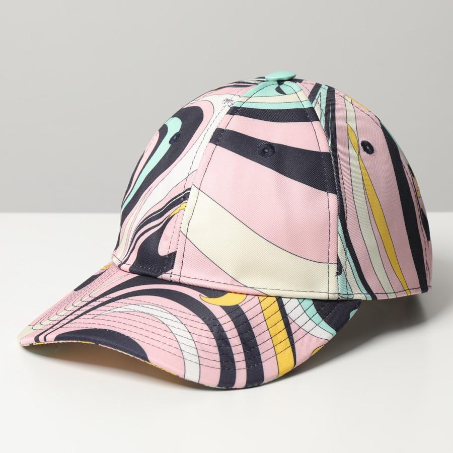 EMILIO PUCCI エミリオプッチ　幾何学模様 キャップ EMILIO PUCCI エミリオプッチ キャップ 2EGF19 2E470 Onde