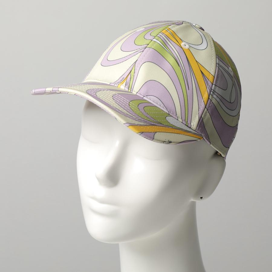 emilio pucci キャスケット 帽子 エミリオ プッチ サイズII EMILIO PUCCI エミリオプッチ キャップ 2EGF19 2E470 Onde