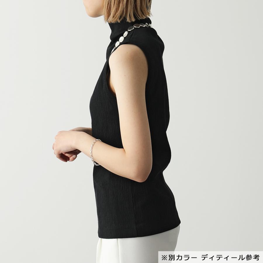 ジルサンダーノースリーブハイネックニット