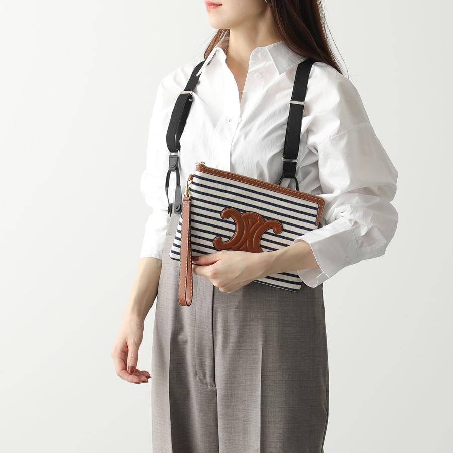 CELINE（セリーヌ） クラッチバッグ Small Pouch with strap 10E632DKO